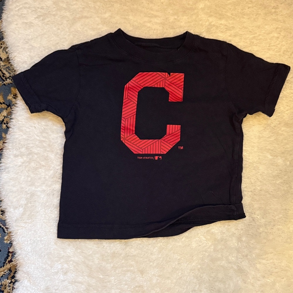 MLB Cleveland Indians guardians baseball T-Shirt size 2t